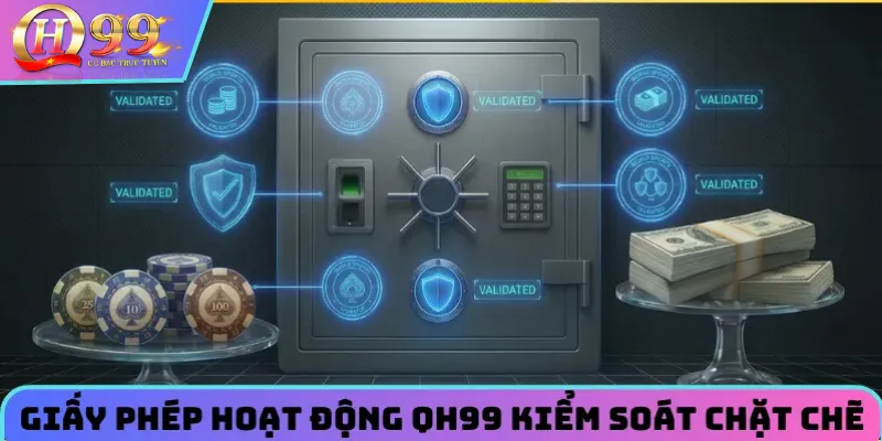 Giấy phép hoạt động QH99 kiểm soát chặt chẽ nhà cái vận hành
