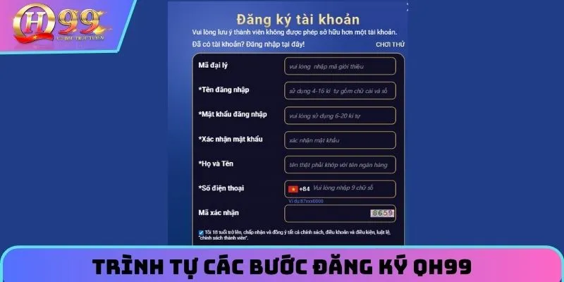 Trình tự các bước đăng ký QH99 thành công cho tân binh